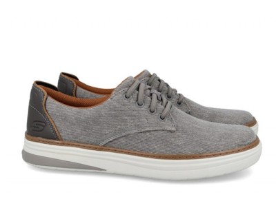 zapatos de hombre color gris